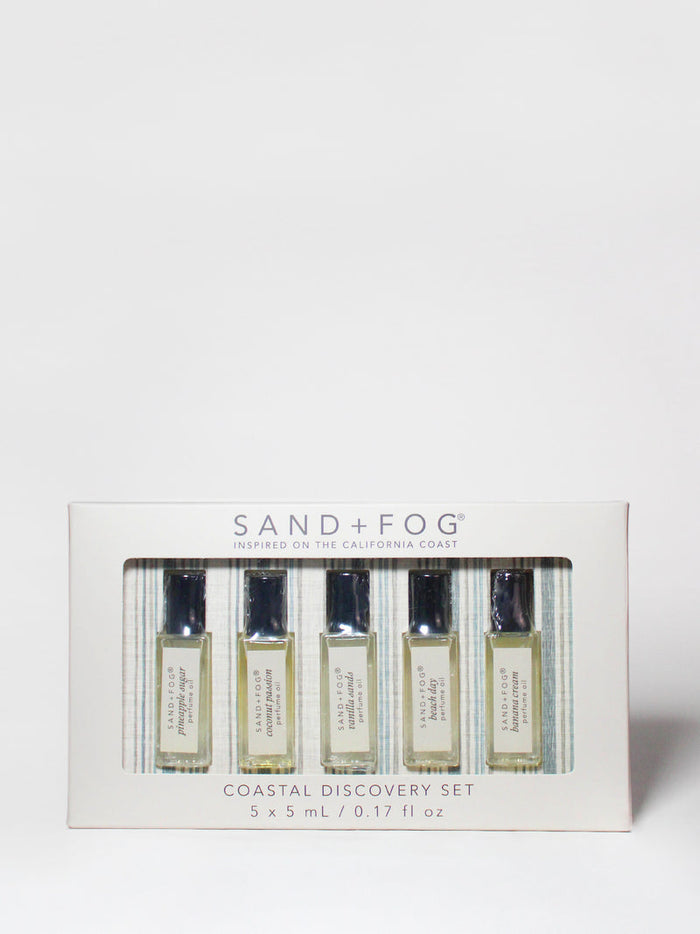 Exploratory Perfume Oil Rollerball Set - Coastal Discovery Set